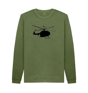 Khaki Big Chopper Sweatshirt (larger size)