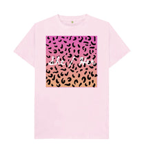 Pink She \/ Her Leopard Print T-shirt