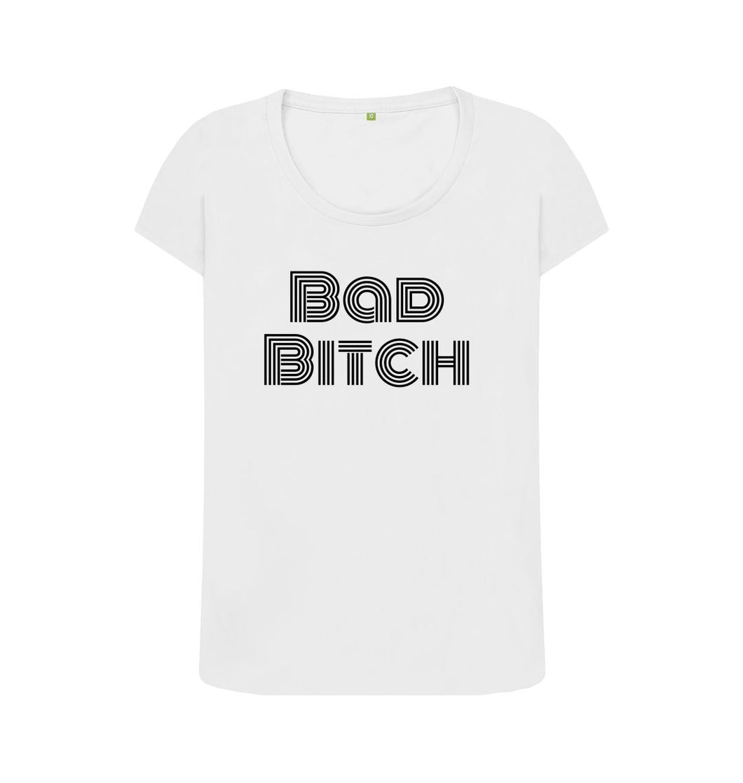 White Bad Bitch T-shirt