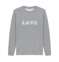 Light Heather Love Sweatshirt (mansize)