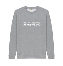 Light Heather Love Sweatshirt (mansize)
