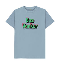 Stone Blue Bus Wanker T-shirt