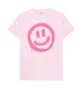 Pink Happy Face T-shirt
