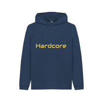 Navy Blue Kids Hardcore Hoodie