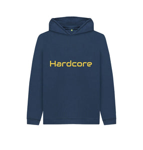 Navy Blue Kids Hardcore Hoodie