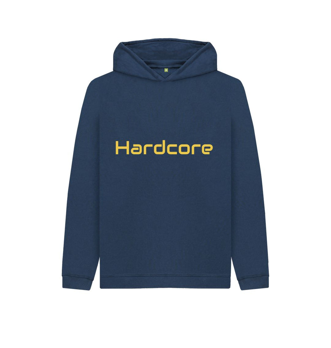 Navy Blue Kids Hardcore Hoodie