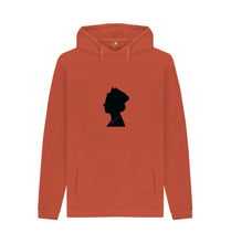 Rust Men's Queen silhouette Hoodie