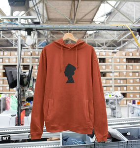 Men's Queen silhouette Hoodie