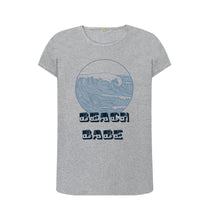 Athletic Grey Beach Babe T-shirt