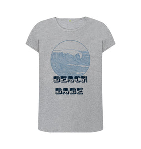 Athletic Grey Beach Babe T-shirt